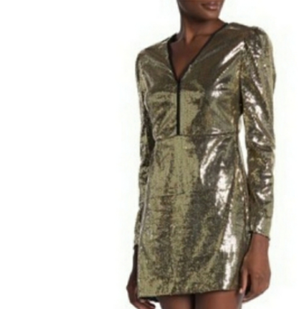 SALE! REBECCA MINKOFF SYDNEY SEQUIN MINI DRESS.